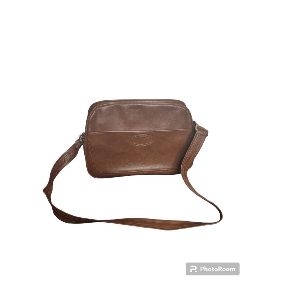 Vintage Samsonite Leather Carryon Luggage bag